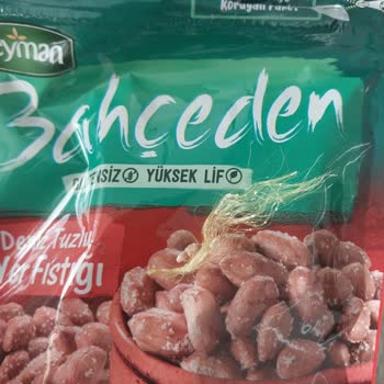 P***** Yer Fıstığı Paketi İçinde Saç Bulunması Üretim Hijyeni Endişesi