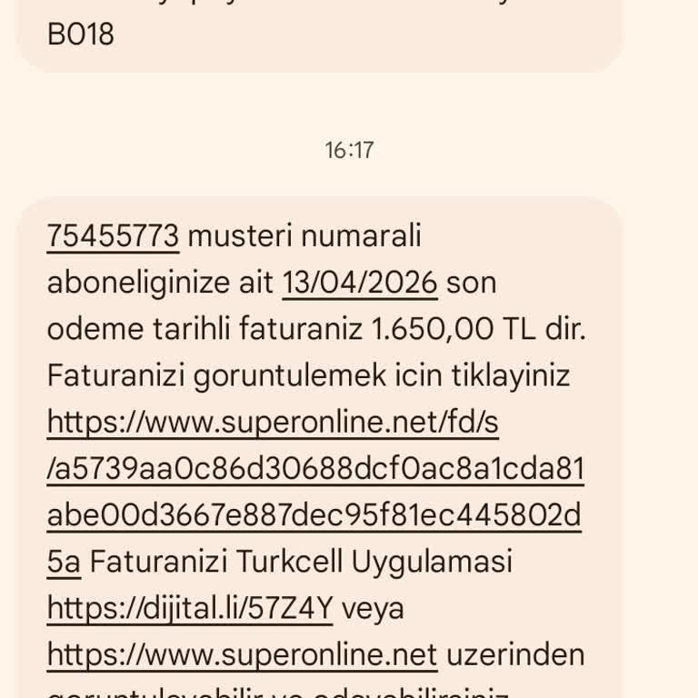 Modem Arızası Çözülmedi Ve 1650 TL Haksız Ücret Talep Edildi