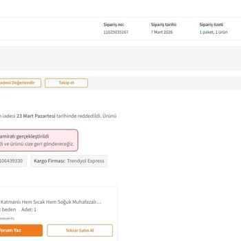 Sızdırmaz İddiasıyla Satılan Termos Sulukta Su Sızdırıyor, İade Reddi Ve Fatura Yokluğu