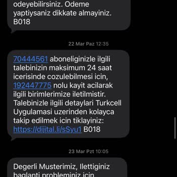 Teknik Servisin Gelmemesi Ve Gerçek Dışı Kayıtlarla Sürekli İnternet Kesintileri