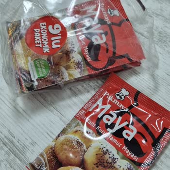 Pakmaya Instant Mayası Kullanırken Hamur Kabarmadı Ve Çiğ Kaldı