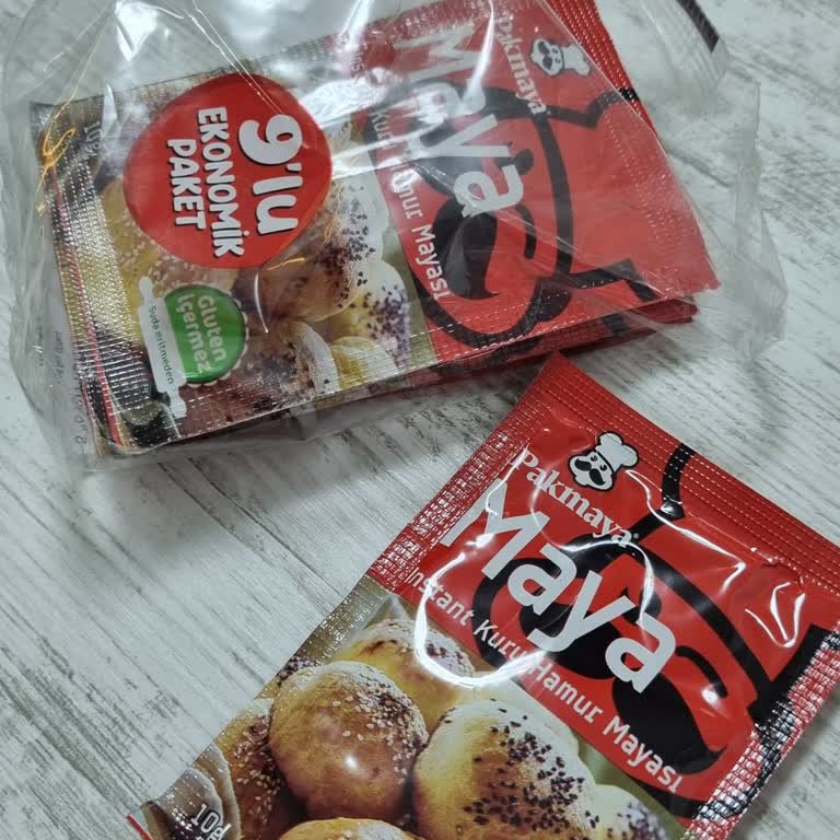 Pakmaya Instant Mayası Kullanırken Hamur Kabarmadı Ve Çiğ Kaldı
