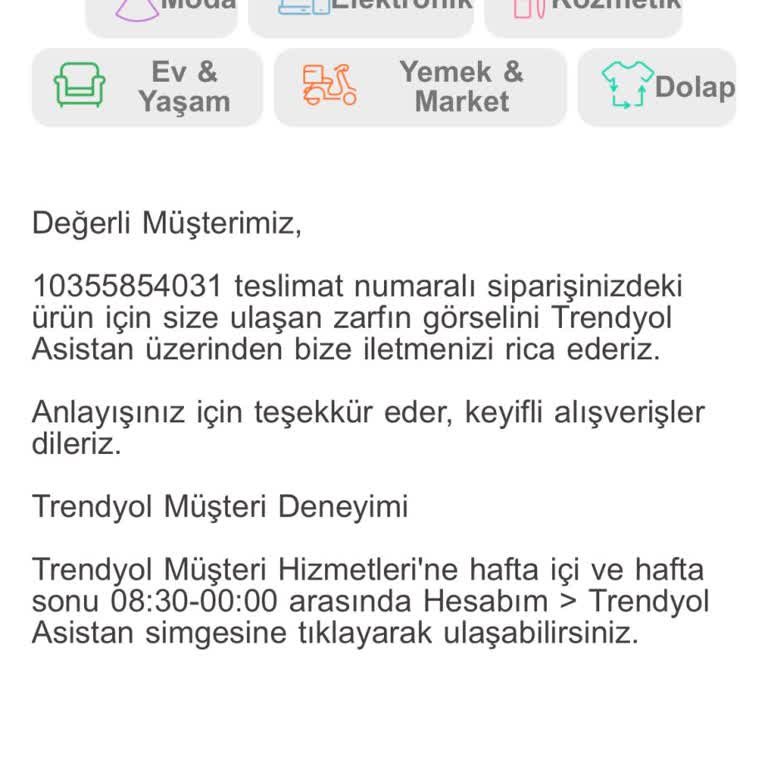 Yatak Gönderilmedi, Sadece Zarf Kayıtları, İade Ve İnceleme Talebi