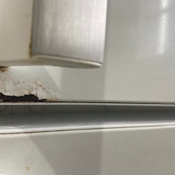 Bosch Buzdolabında Pas Lekeleri Ve Garanti Sonrası Ücretli Kapak Değişimi