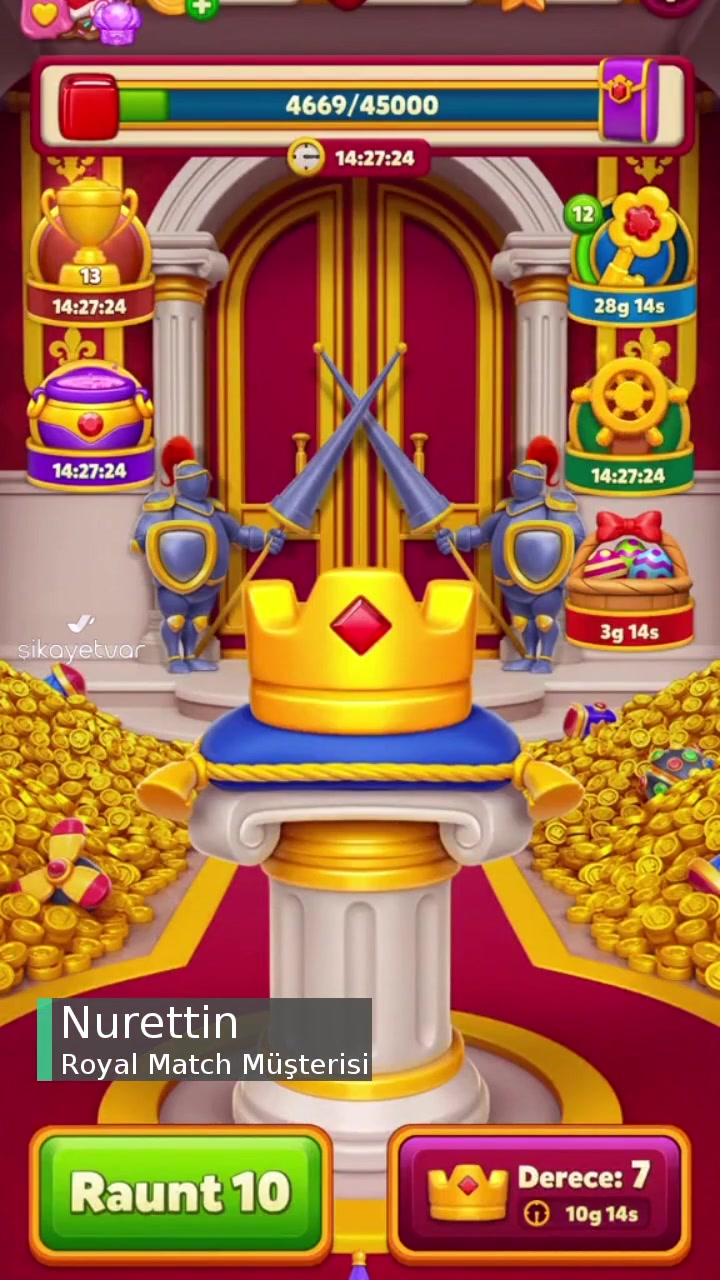 Royal Match Destek Butonu Ve Takım Hazinesi videonun kapak resmi