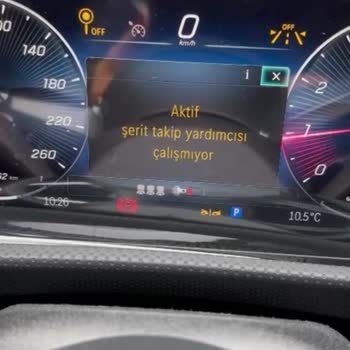 Yeni Mercedes CLA 200’de Aktif Fren Yardımcısı Ve Şerit Takip Sistemi Arızalı