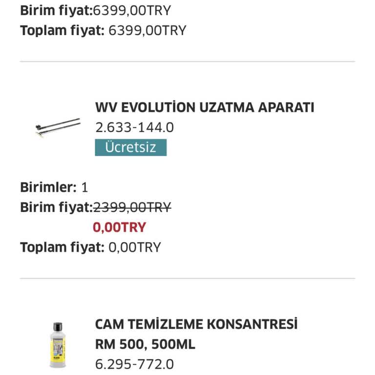 Karcher Kampanyalı Uzatma Aparatı Eksik, Güvenim Sarsıldı