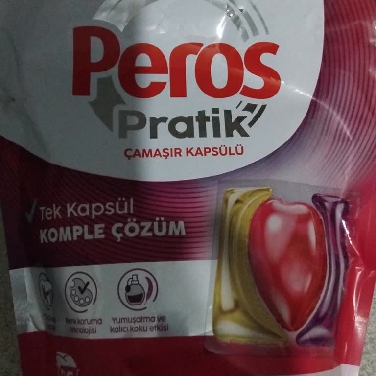 Peros Kapsül Deterjanının Asit Kokusu Ve Sağlık Sorunları İçin Geri Çekilme Talebi!