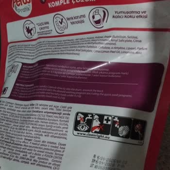Peros Kapsül Deterjanının Asit Kokusu Ve Sağlık Sorunları İçin Geri Çekilme Talebi!