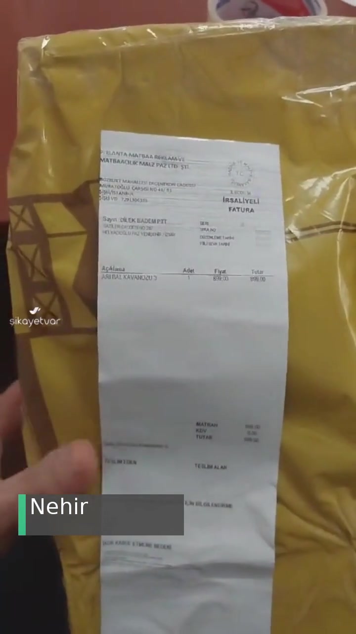 Galaksi Kargo Aracılık Hizmetleri Ürünler Kırık, Para İademi İstiyorum! videonun kapak resmi