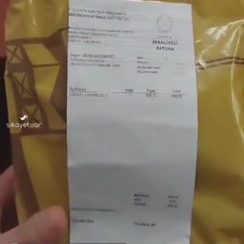 Galaksi Kargo Aracılık Hizmetleri Ürünler Kırık, Para İademi İstiyorum!