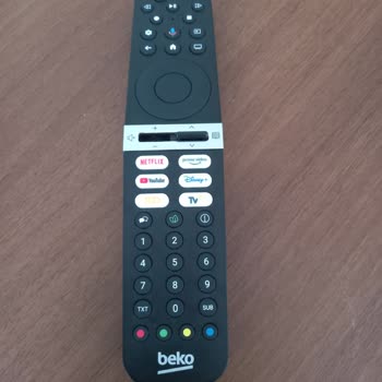Beko Televizyon Kumandası Ses Düğmesi Kırıldı
