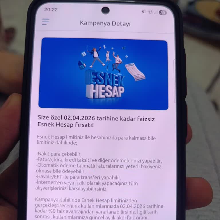 Yapı Kredi 0 Faizli Esnek Hesap Kampanyasında Haksız Faiz Kesintisi
