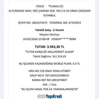 Plania.co Siparişim Gelmedi, Ödeme İadesi Alamadım