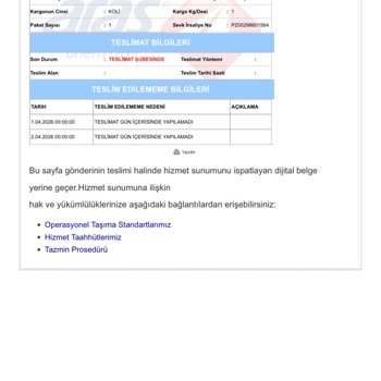 Kargom Üç Gün Bekliyor, Hemen Teslim Edilmesi Gerekiyor