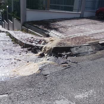 Alya Park Sitesi’ndeki Sürekli Kanalizasyon Sızıntısı Ve Sağlık Riski