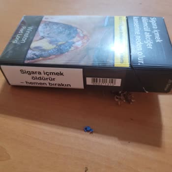 JTI Sigarasında Mavi Plastik Parça Keşfedildi