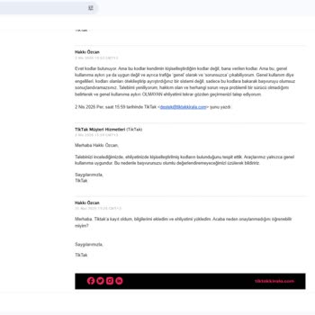 Engelli Sürücünün Kısıt Kodlu Ehliyeti Nedeniyle Tiktak Üyeliği Reddedildi