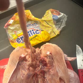 Er Piliç Tavuk Paketi İçinde Bağırsak Çıktı, Hijyen Ve Kontrol Sorunu