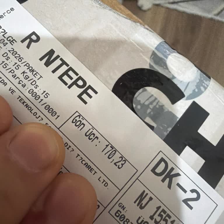 toptangidaurunleri.com Kargoyu Karşı Ödemeli Göndermişler