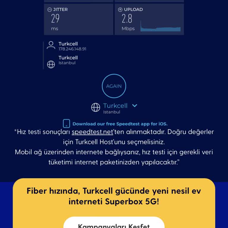 Büyükçekmece’de Evde Şebeke Ve İnternet Hızı Çok Düşük