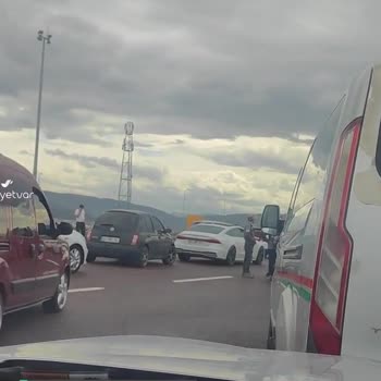 Otoyol A. Ş Yol Çalışması Şerit Kapatma Sorunu!