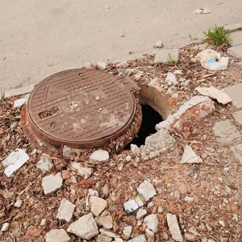 Türk Telekom’un Açık Rögar Kapağı Çocukları Tehlikeye Atıyor