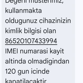 Epttavm'den Kayıt Dışı IMEI Ve Satıcıya Ulaşılamaması Nedeniyle Telefon Değişimi Talebi