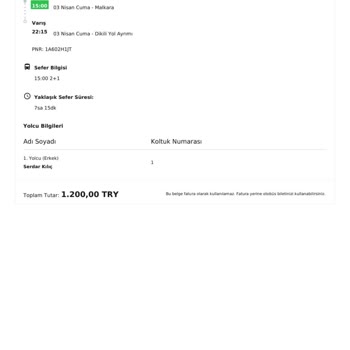 Çelişkili İptal Mesajları Ve Alternatif Sunulmayan Otobüs Seyahati Mağduriyeti