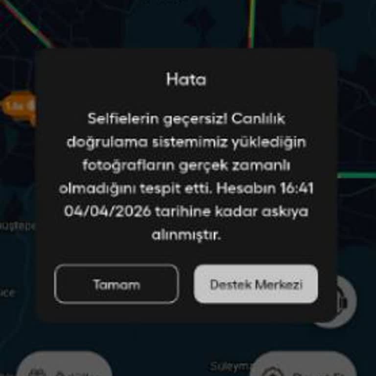 Selfie Doğrulama Sorunu Nedeniyle Hesabım Askıya Alındı Ve Destek Yanıtı Gelmedi