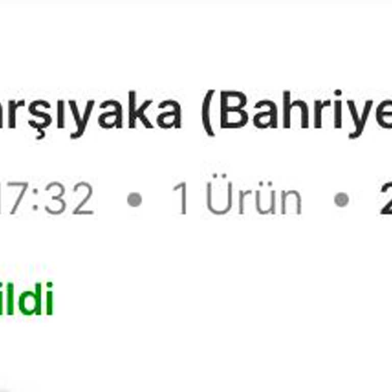 Teslim Edildi Görünen Migros Yemek Siparişinde Ürün Yok Ve 270 TL İadesi Bekliyor