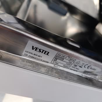 Vestel Bulaşık Makinesinin Cam Ürünleri Çizmesi Ve Servisin Çözüm Sunamaması