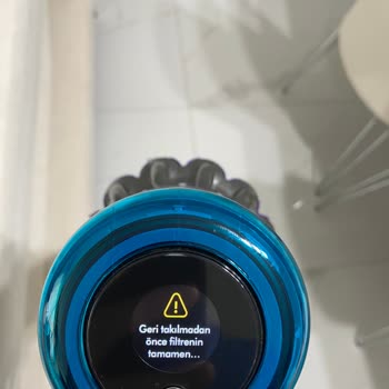 Dyson V15 Garanti Altındaki Filtre Ve Toz Haznesi Parçaları Ücretsiz Temin Edilemedi
