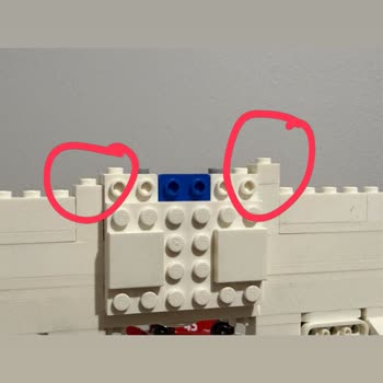 Lego 10318 Concorde Missing Parts