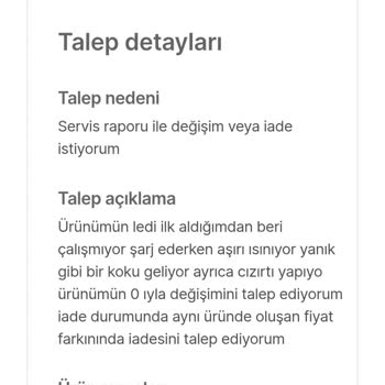 Hepsiburada’da Ürün Değişiminde Fiyat Farkı Kuponu Verilmemesi