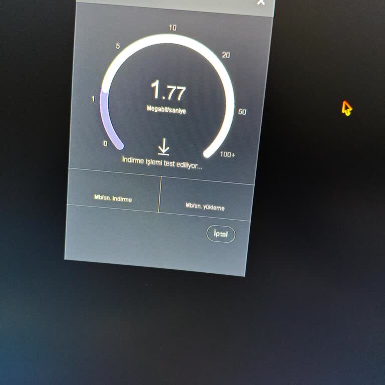 Taahhüt Edilen 100 Mbps Hız Sağlanmıyor, Sürekli Kesintili İnternet