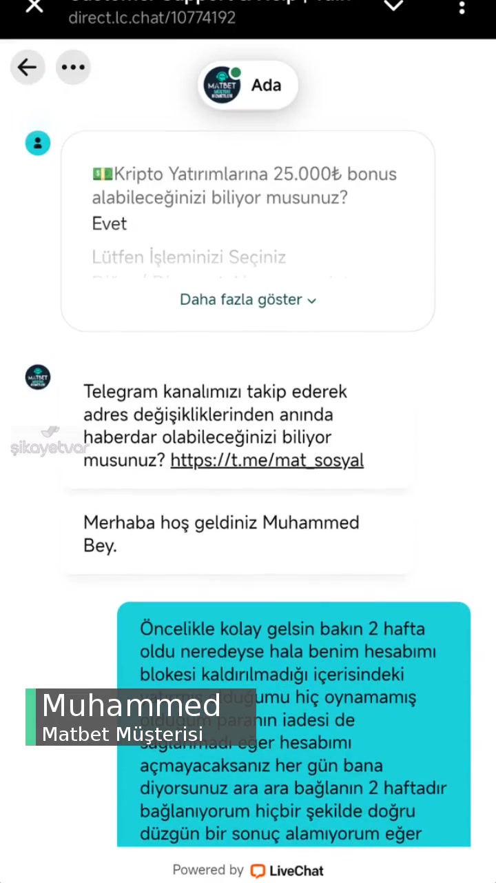 Matbet 2 Haftadır Ana Parama Vermiyor! videonun kapak resmi
