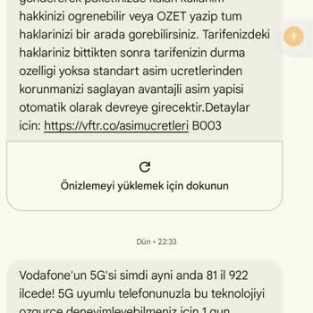 Hediye İnternet Kullanırken Mevcut Paketin Bitirilmesi Ve 175 TL Ek Ücretin İadesi