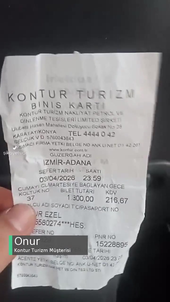Kontur Turizm Yanıltılmış Hissediyorum Kendimi videonun kapak resmi