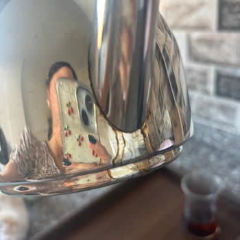 Korkmaz Çaydanlıkta Sap Altından Su Sızması Ve Değişim Talebi