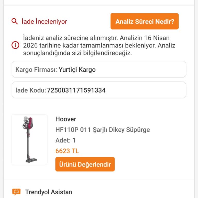 İade Edilen Ürünün Ödemesi Gecikiyor Ve Müşteri Hizmetleri Çözüm Sunmuyor