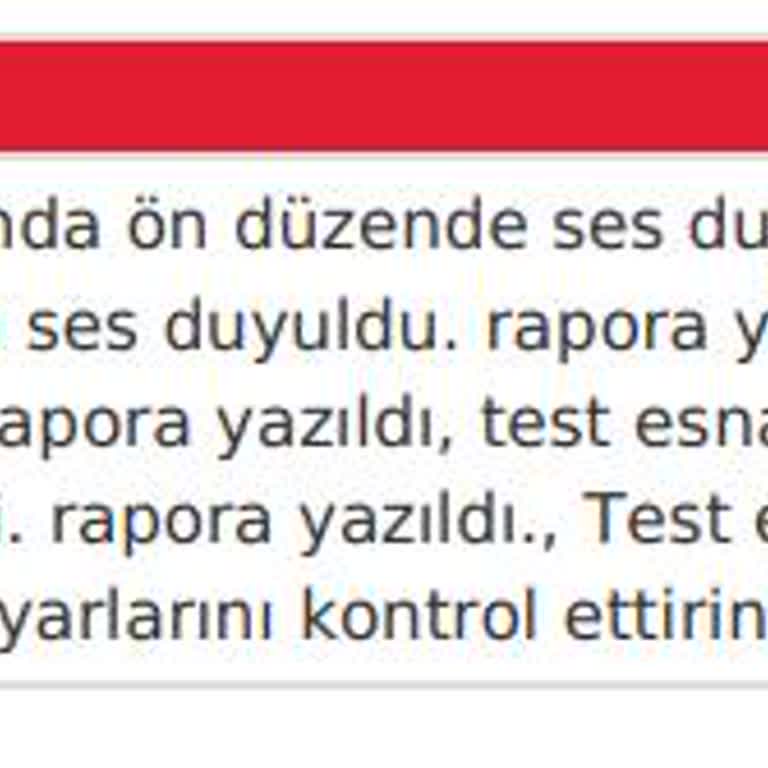 Honda City Şanzıman Arızası İçin Yetersiz Teklif Ve Geri Ödeme Talebi