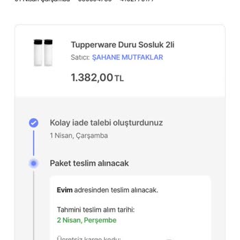 Sızdırmaz Olması Gereken Ürün Sızdırdı Ve İade Talebi Reddedildi