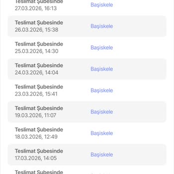 Teslim Edilmeyen Kargo Ve Şubenin Hatalı Bilgisi