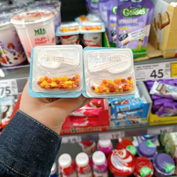 Şok Markette Geçmiş Tarihli Danone Mix Ürünü Kaldırılmadı