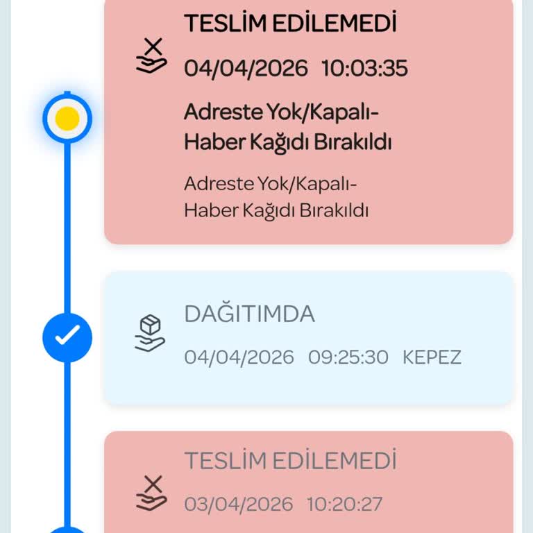 Antalya Kepez Dokuma’da Sürekli Teslim Edilemeyen Kargolar Ve Yanıltıcı ‘Müşteri Evde Yok’ Notları