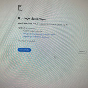 E-Tuhim Şoför Kartı Ödemesinde VakıfBank Ekranı Açılmıyor