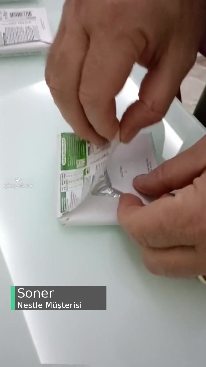 Nestle Damak Çikolata Bozuk Çıktı videonun kapak resmi