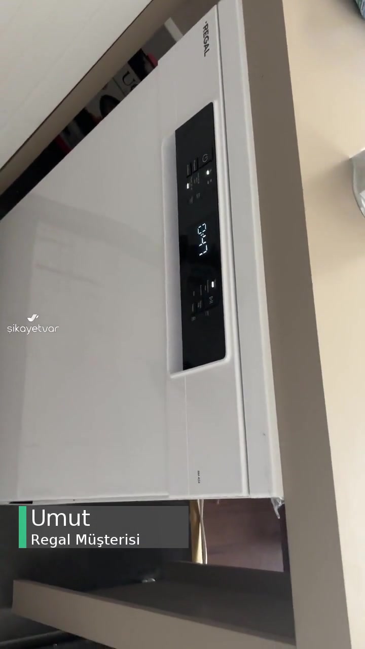 Regal Bulaşık Makinesi Sesi videonun kapak resmi