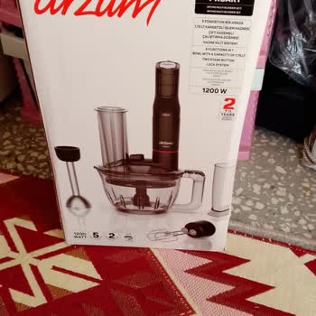 Arzum Blender Seti Kısa Kullanımda Bozuldu, Yetkili Servis İlgisiz